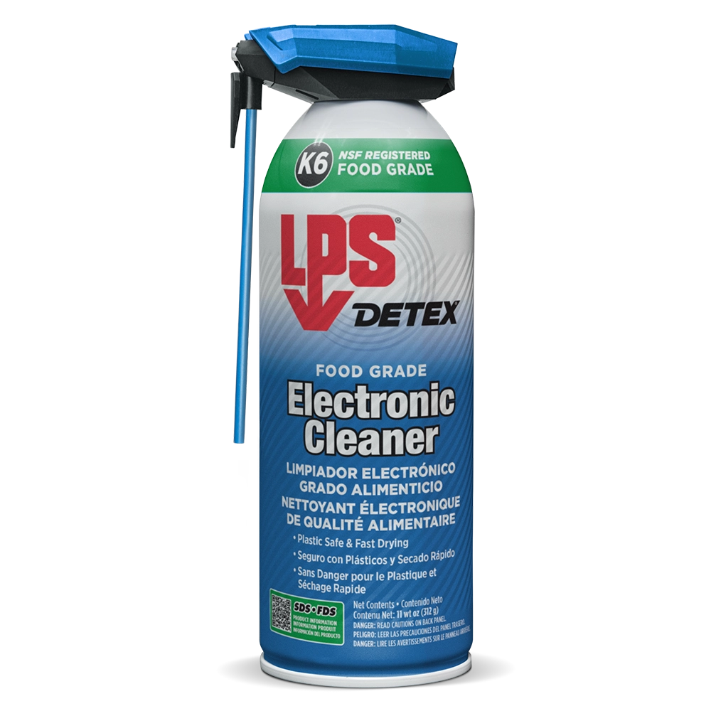 LPS DETEX Electronic Cleaner Food Grade NSF K2 Can